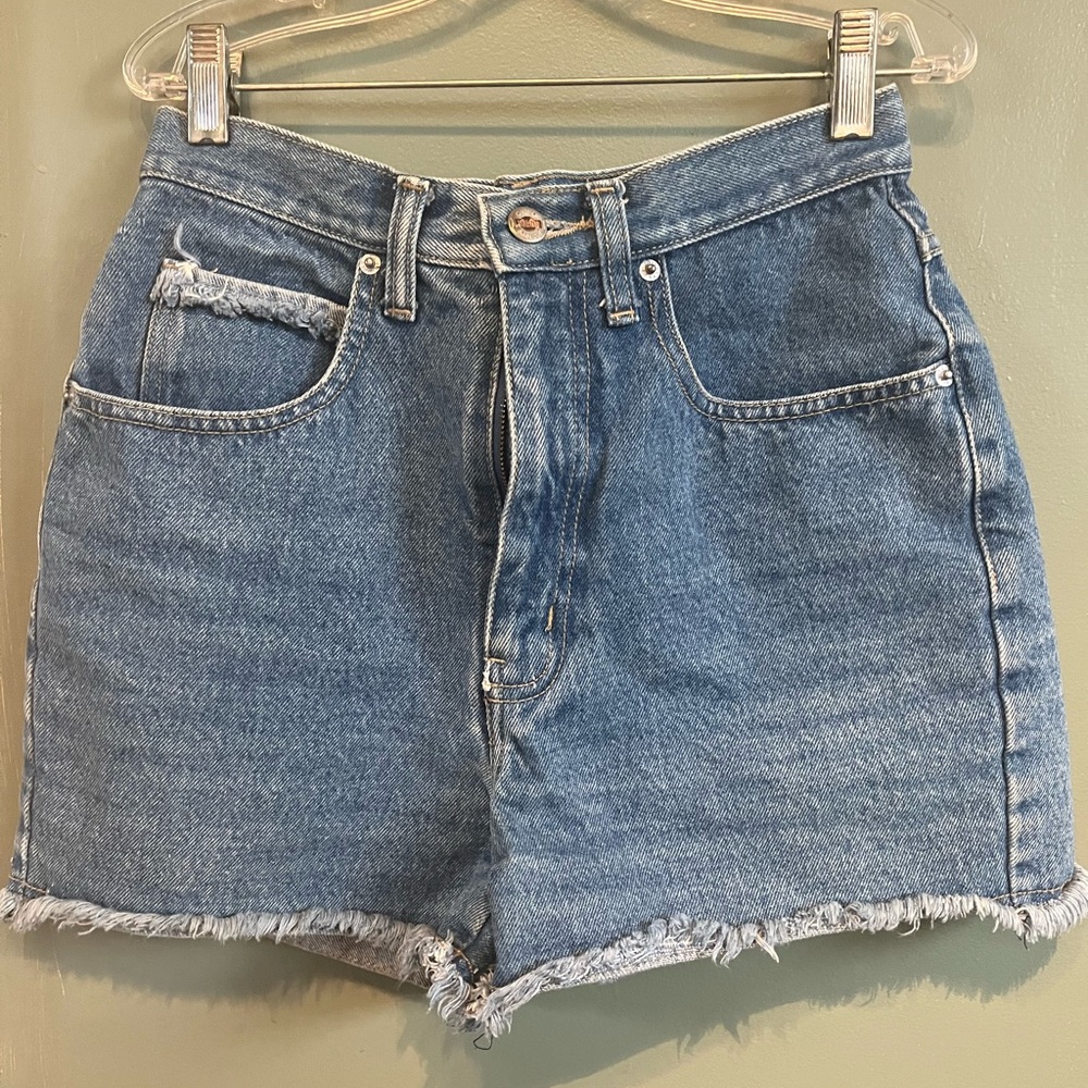 High waisted 1996 vintage  Daisy dukes-Denim Blue Women's Shorts